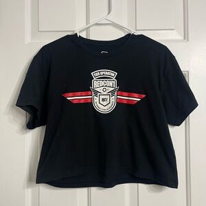 RedCon1 Tier Operator Cropped T-Shirt - Large